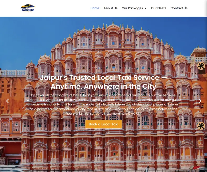 Jaipur Taxi and Cab Service, Best Taxi Service in Jaipur