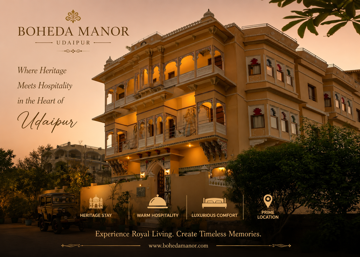 Mountain View Hotel in Udaipur