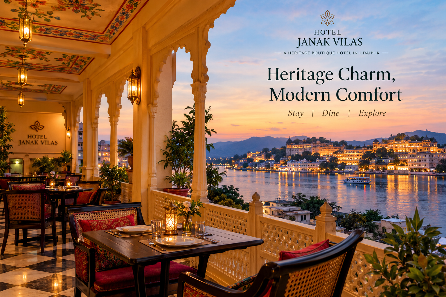 Boutique Hotel in Udaipur.